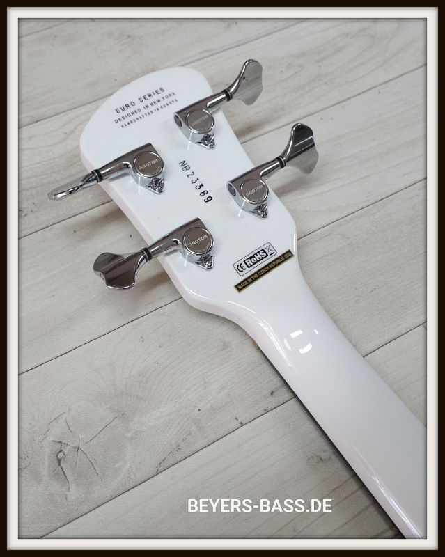 Spector Euro 4 X, Solid White Gloss, Limited Edition